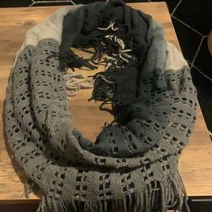 Gray Infinity Scarf